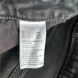 American Eagle Jeggings. NEVER BEEN WORN.  Black distressed